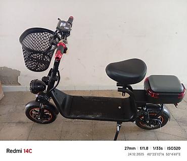electric moped: Şəhər daxilində rahat və təhlükəsiz hərəkət üçün elektrikli skuter — 1
