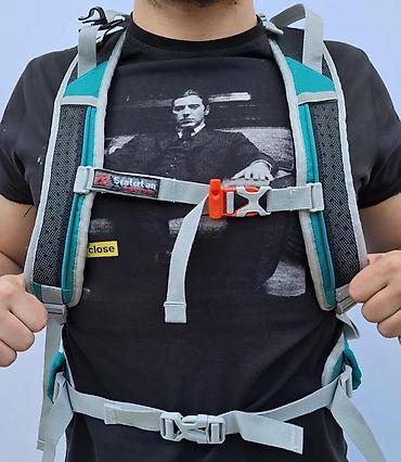 Sportske torbe i rančevi: Planinarski ranac Senterlan AEON 35 – tirkizni - Zapremina: 35 L — 6