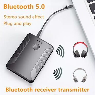 Усилители и приемники: Transmitter / Receiver Bluetooth ötürücü və qəbuledici Eyni vaxtda 2