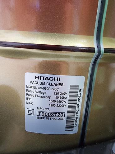 Məişət texnikası: Tozsoran Hitachi Orjinal Tayland istehsali 2200 watt maximum guc Demir — 8