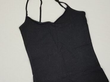 czarne bluzki na jedno ramię: Bluzka Damska, Terranova, XS, stan - Dobry