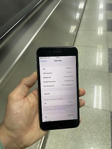 ayfon 18 pro: IPhone 8 Plus, 64 GB, Qara, Simsiz şarj — 3