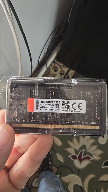 Ноутбуктар жана аксессуарлар: Оперативная память DDR4 8 ГБ, 3200 МГц - Объём: 8 GB - Стандарт: DDR4 — 1