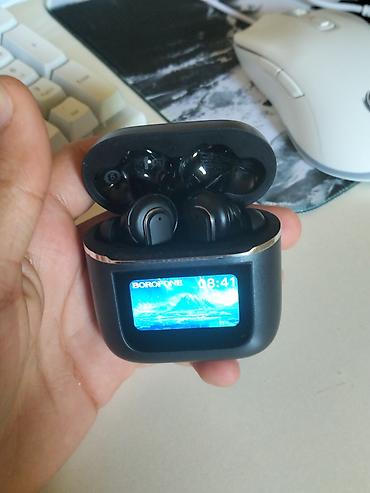 Qulaqcıqlar: Yeni Simsiz (Bluetooth) Qulaqcıqlar, Borofone, rəng - Qara — 10