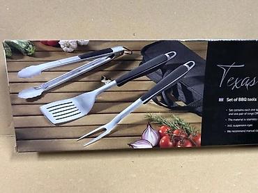 Sve za roštilj: Esmeyer Texas – set alata za roštilj u torbi - Komplet od 3 dela — 6