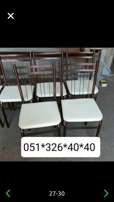 Stullar: Stul stol istenilen Rengde Parcadan ve Kojadan tek ve Komplekt Wekilde — 7