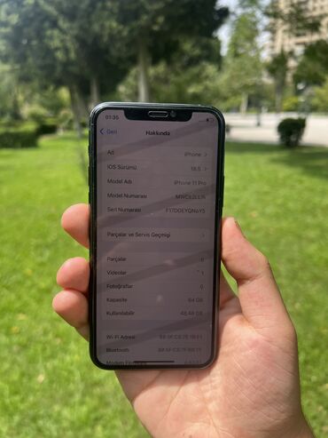 Apple iPhone: IPhone 11 Pro, 64 GB, Matte Midnight Green, Face ID, Simsiz şarj -da lalafo.az — 5 Apple iPhone: IPhone 11 Pro, 64 GB, Matte Midnight Green, Face ID, Simsiz şarj — 5