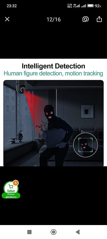 connect elaqe: Ağıllı təhlükəsizlik həlləri paketi 1) Smart Doorbell Camera – 35 AZN — 6