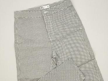high waist: Spodnie materiałowe damskie, rozmiar M — 1