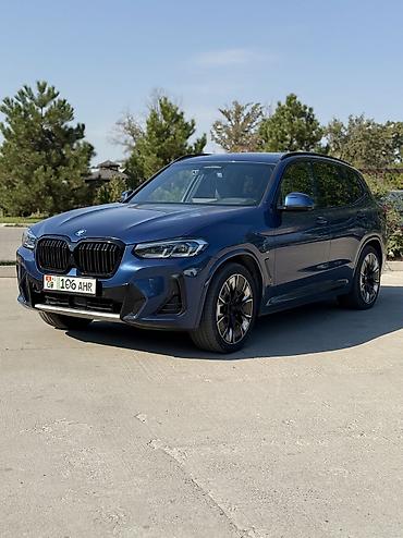 range over: BMW iX3: 2023 г., Электромобиль — 3
