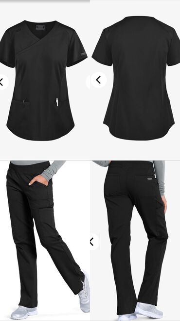 мужская одежда и обувь: Медицинская одежда скрабы (футболка с 2 карманами и штаны) Бренд