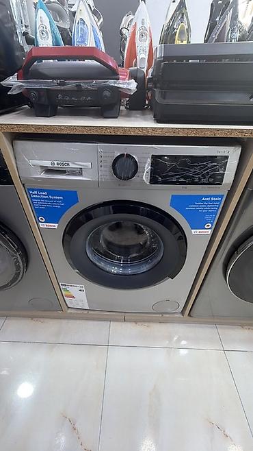 bosch toster: Bosch Serie 2 önyükləməli paltaryuyan maşın - Rəng: gümüş/inoх - — 1