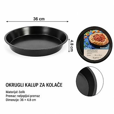 KMT okrugli kalup za tortu 2406137 Praktičan kalup za pripremu