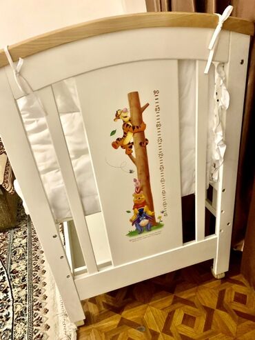 детская кроватка ikea: Манеж керебет, Комоду менен, Жыгач