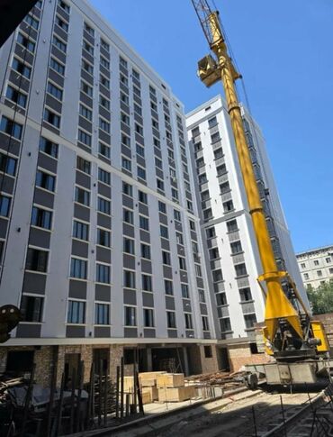 продается квартира кызыл аскер: 1 бөлмө, 48 кв. м, Элитка, 7 кабат, ПСО (өзү оңдоп түзөтүп бүтүү үчүн)