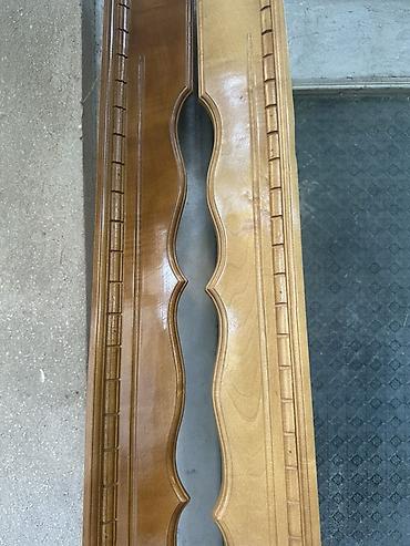 plintuslar: Taxta dekorativ plintus/üzlük zolaqları - Material: təbii ağac - — 1