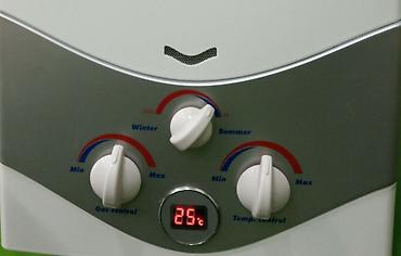 termogas pitiminutka: OLYMPIC Electric qazla işləyən axın su qızdırıcısı - Model: OZ1206D — 2