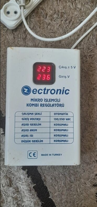 Kafel və bitirmə daşları: Zectronic mikro işləmcili kombi regulatoru Xüsusiyyətlər: - Kombilər