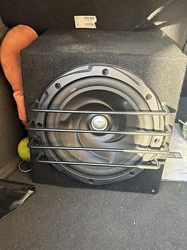 jbl dinamiki: Kenwood avtomobil subvuferi və 4 ədəd akustik dinamik dəsti Ses — 1