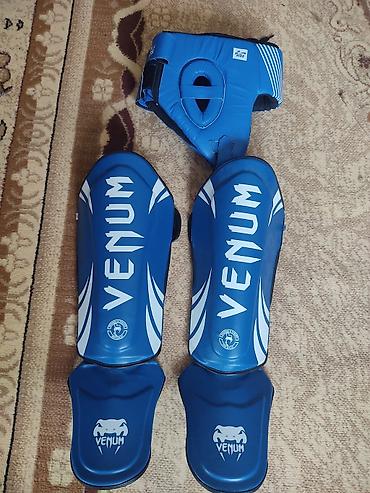 sultan power: Комплект экипировки Venum для единоборств (синий цвет): - Защита — 1