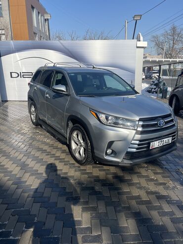 Toyota: Toyota Highlander: 2017 г., 3.5 л, Автомат, Гибрид, Внедорожник