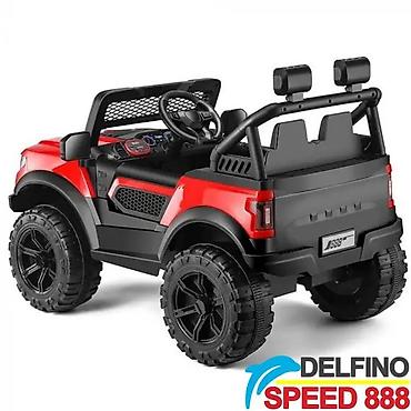 Dečiji električni automobili: Džip na akumulator Delfino SPEED 888 BM – crveni Šifra proizvoda — 5