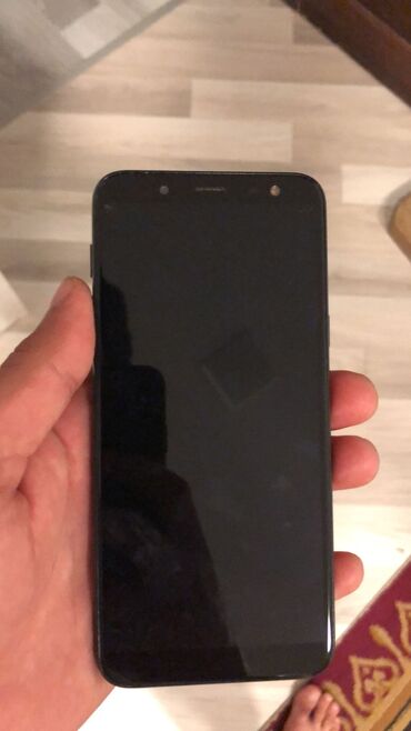 samsung j6 2017: Samsung Galaxy J6, 32 GB, rəng - Qara, İki sim kartlı, Face ID, Sensor