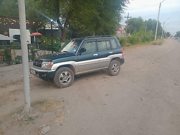 водный матор: Mitsubishi Pajero Pinin: 2001 г., Бензин, Внедорожник — 2