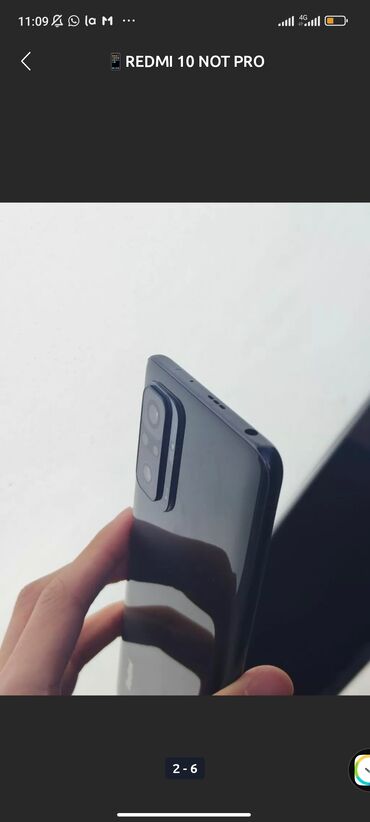 Техника и электроника: Redmi, Redmi Note 10 Pro, Б/у, 128 ГБ, 2 SIM