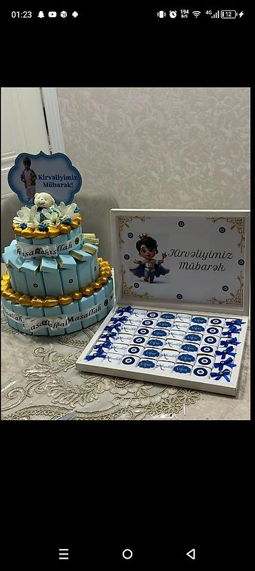 ramazan dekorları: Məclis və hədiyyələr üçün şokolad kompozisiyaları və xüsusi dizayn — 1