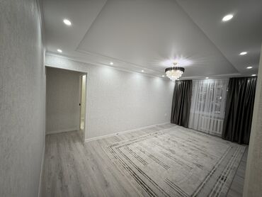 lalafo бишкек квартира: 3 комнаты, 59 м², 104 серия, 1 этаж, Евроремонт