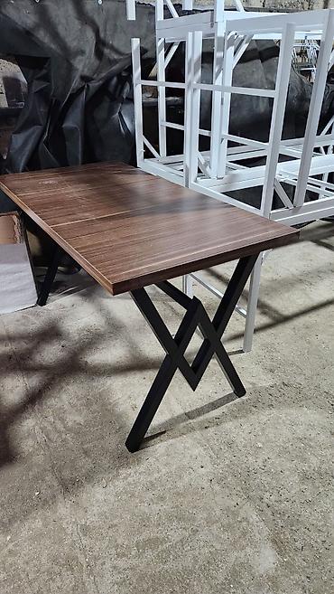 stol: Dördbucaq masa, Açılmayan, Teksturalı laminat — 5