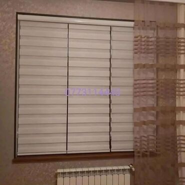 Jalüzlər: Zebra və jalüz pərdələr - Model: Zebra (iki qatlı, işıq-keçirən və — 2