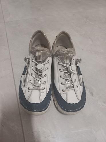 кеды reebok: Кроссовки, 36, Rieker, Б/у, цвет - Белый, Платная доставка — 2
