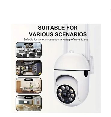 foto aparat type 1: Wi‑Fi Dual Lens 1080P Təhlükəsizlik Kamerası - 1080P Full HD görüntü — 2