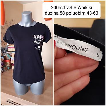 bole majice: Majica kratkih rukava LCW Young (Waikiki), veličina S. Crna boja — 1