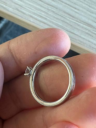 Üzüklər: Üzük, Platin, Brilyant, 0.26-0.50 Karat — 3