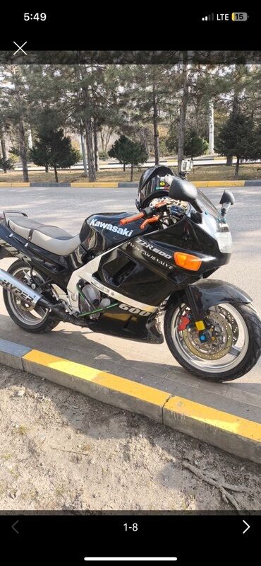 Мотоциклы: Спортбайк Kawasaki, 600 куб. см, Бензин, Взрослый