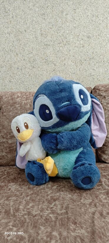 oyuncaq metbex: Böyük ölçülü plyüș oyuncaq – Stitch fiquru (Lilo & Stitch)