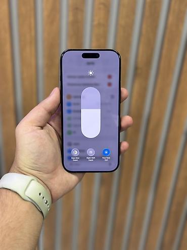 Apple iPhone: IPhone 16 Pro, 128 GB, Graphite, Zəmanət, Simsiz şarj, Face ID — 4