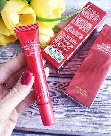 Красота и здоровье: Омолаживающий крем BIOAQUA Snails & Red Ginseng Eye Cream для кожи — 2