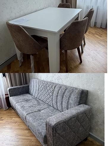 reception masa: Tahirə xanım . Mətbəx masa dəsti və divan hər ikisi tamamilə — 1