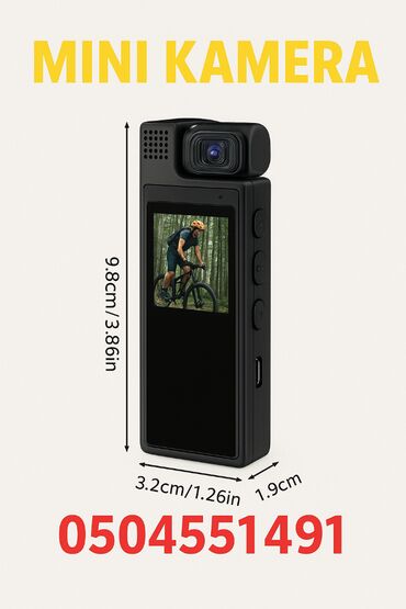 insta 360 one x2: Mini kamera ✅️ Saatlarla çəkiliş etmək və səs yazmaq mümkündür ✅️
