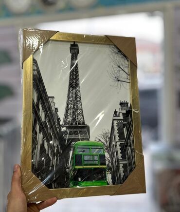 Şəkillər, tablolar: Şəkil tablo seti – şəhər mövzulu Ölçü : 30x40 - Mövzu: London və — 5