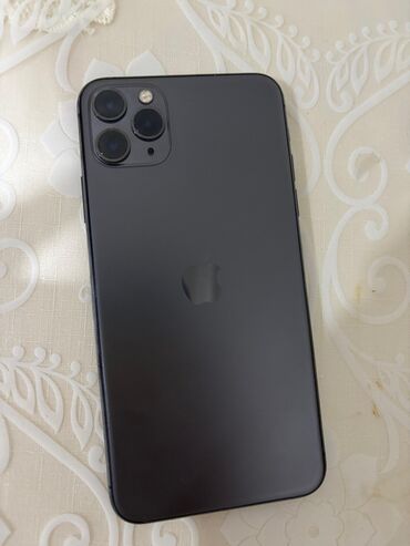 en ucuz iphone 11 pro max: IPhone 11 Pro Max, 256 GB, Matte Midnight Green, Face ID