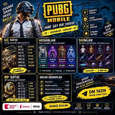 ipad mini qiymet: PUBG Mobile üçün hər şey bir yerdə – UC, RP, hesablar və skinlər! - — 1