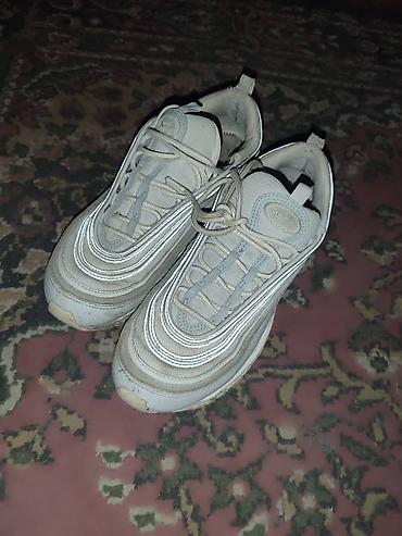 гуччи кеды оригинал: Мужские кроссовки, 39.5, 40, Nike, Б/у, цвет - Серый, Самовывоз — 1