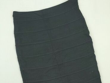 plisowane czarne spódnice: Spódnica, Marks & Spencer, XL, stan - Dobry