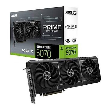 3080 цена: Видеокарта ASUS PRIME GeForce RTX 5070 OC, 12 ГБ GDDR6X - Графический — 1
