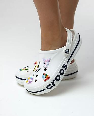 оригинальные кроксы: Сабо, 37, 37.5, 38, Crocs, Новый, цвет - Белый, Самовывоз, Платная доставка — 5